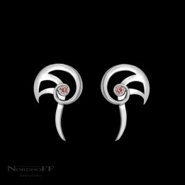 Platinum Argyle Pink Diamond Earrings