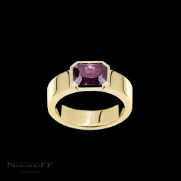 Purple Sapphire Dress Ring