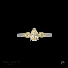 Fairtrade Argyle Diamond Engagement Ring.