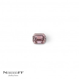 0.149ct Emerald Cut 2PR VS1 Argyle Pink Diamond