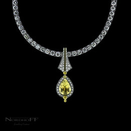 Tourmaline statement pendant