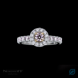 Argyle Pink Diamond Engagement Ring