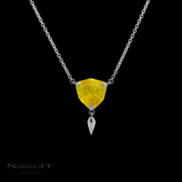 Australian Fire Opal Pendant