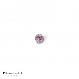0.15ct Round Brilliant Cut 5PP SI1 Argyle Pink Diamond