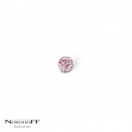 0.16ct Round Brilliant Cut 6P P1 Argyle Pink Diamond