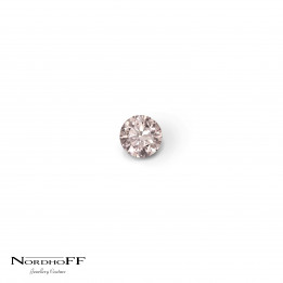 0.40ct Round Brilliant Cut PC1 SI2 Argyle Pink Diamond