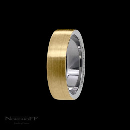 Yellow Gold and Palladium Wedding Ring