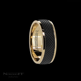 Knurled Wedding Ring
